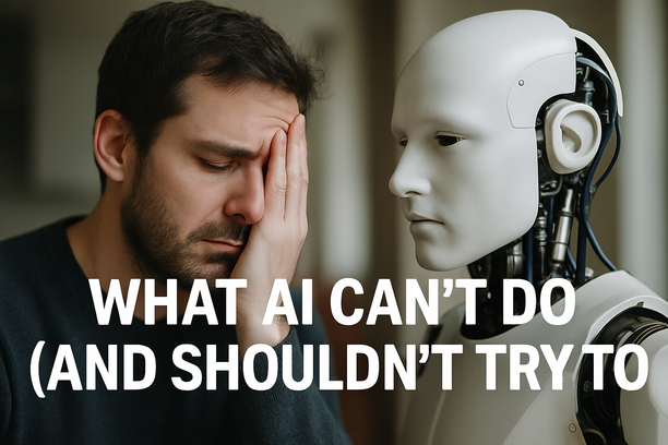 What AI Can’t Do (And Shouldn’t Try To)