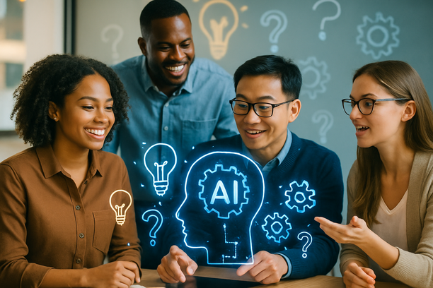 alt_text: A serene landscape featuring rolling hills, a vibrant sunset, and a peaceful river flowing through.