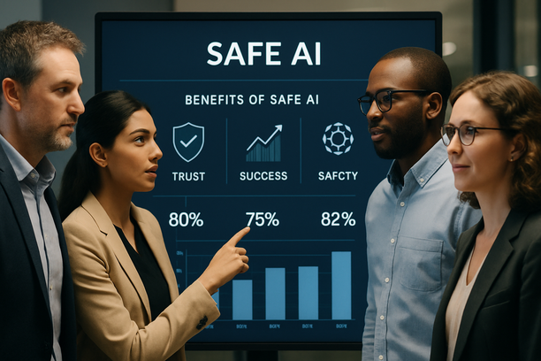 alt_text: A vibrant sunset over a calm lake, reflecting colorful clouds and surrounded by trees.