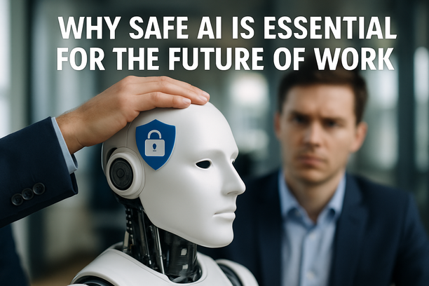 alt_text: A vibrant sunset over a calm ocean, with silhouettes of palm trees framing the scene.