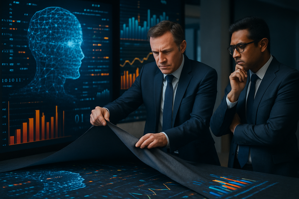 alt_text: A serene landscape featuring a sunset over mountains, reflecting vibrant colors in a lake.