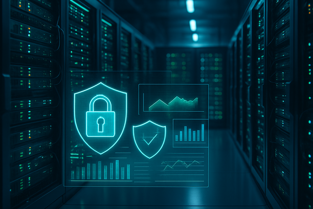 alt_text: A vibrant sunset over a calm lake, reflecting colors of orange and pink in the water.